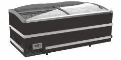 SUPERMARKT Tiefkühltruhe CS Schwarz, 864L, Breite 2008mm