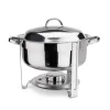 Suppen Chafing Dish, 7,5 Liter, Ø 33 cm, Höhe 33 cm