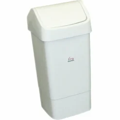 SYR Abfalleimer mit Schwingdeckel weiß 50L