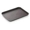 Tablett FAST FOOD GN 1/2, 32,50 x 26,5 x 2 cm, braun, Polypropylen