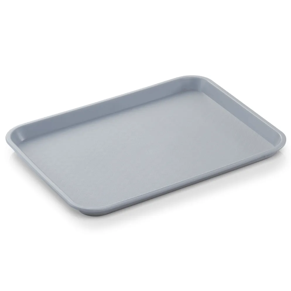 Tablett FAST FOOD GN 1/2, 32,5 x 26,5 x 2 cm, lichtgrau, Polypropylen