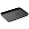 Tablett FAST FOOD GN 1/2, 32,5 x 26,5 x 2 cm, schwarz, Polypropylen