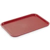Tablett FAST FOOD, 45,5 x 35,5 x 2 cm, rot, Polypropylen