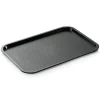 Tablett FAST FOOD, 41,5 x 31 x 2 cm, schwarz, Polypropylen