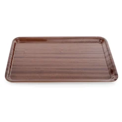 Tablett GN 1/1 TRAY 90, 53 x 32,5 x 1,5 cm, non slip, MDF Holzoptik