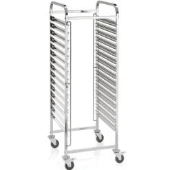 Tablettwagen Regalwagen CANTINA GN 2/1 für 15 Behälter oder 30 Tabletts