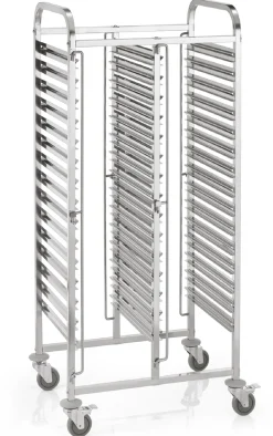 Tablettwagen Regalwagen CANTINA GN 1/1 für 30 Behälter oder 60 Tabletts
