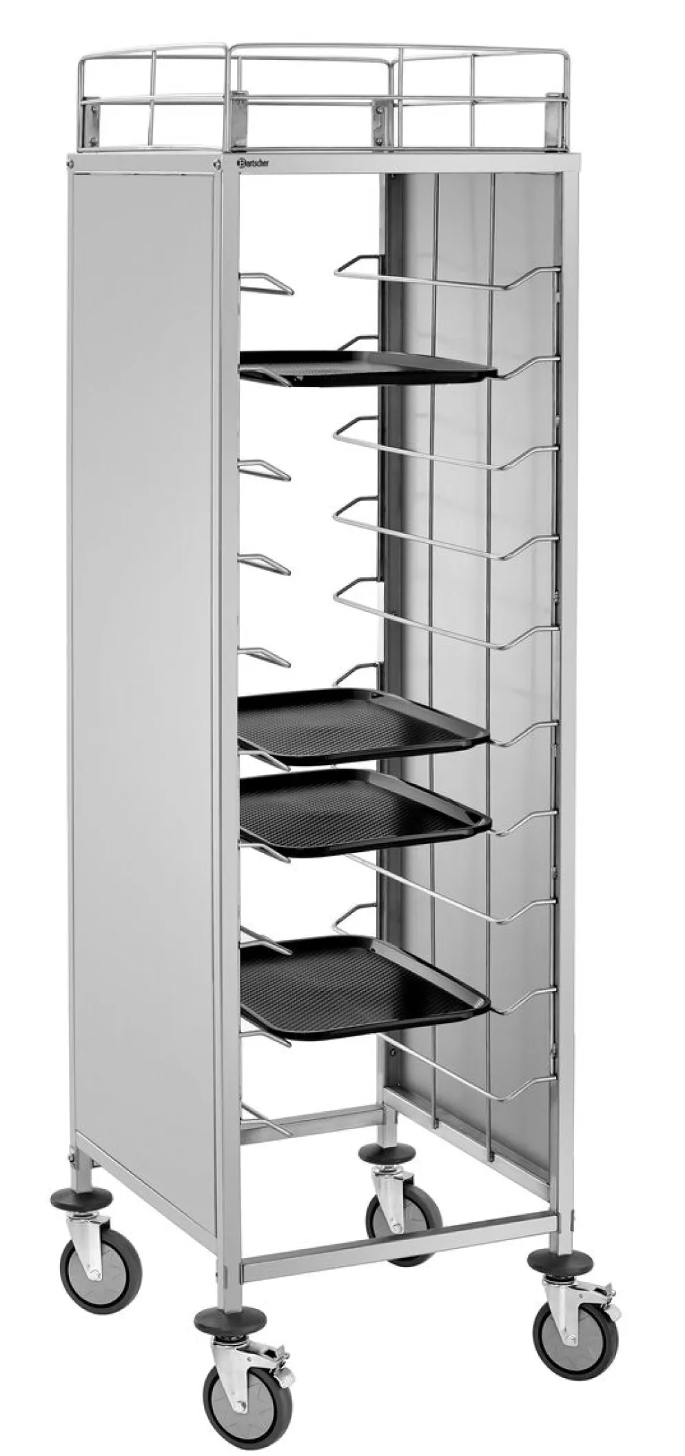 Tablettwagen Regalwagen 10GN1/1, 10 Einschübe für GN Behälter