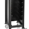 Tablettwagen SINGLE GN 1/1 MENSA BLACK für 7 GN Tabletts