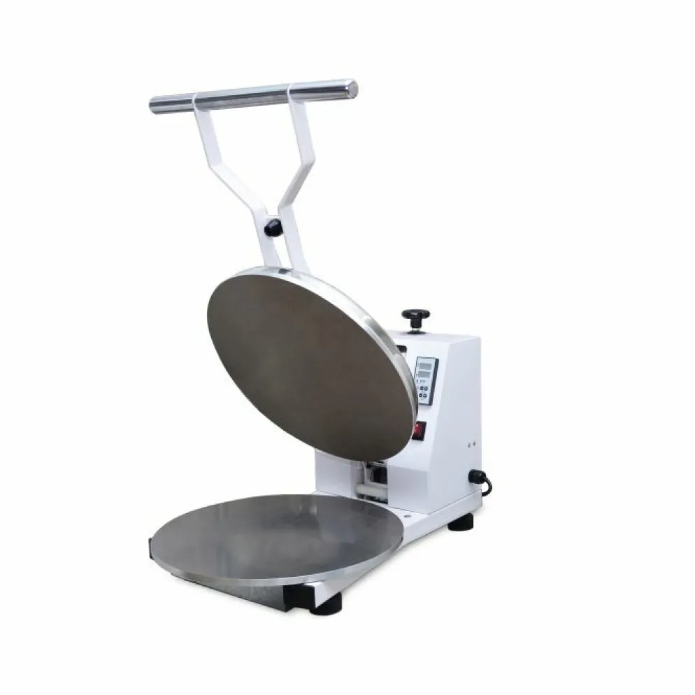 Teigpresse – Ø458 mm, beheizte Oberplatte, 1–15 mm einstellbar