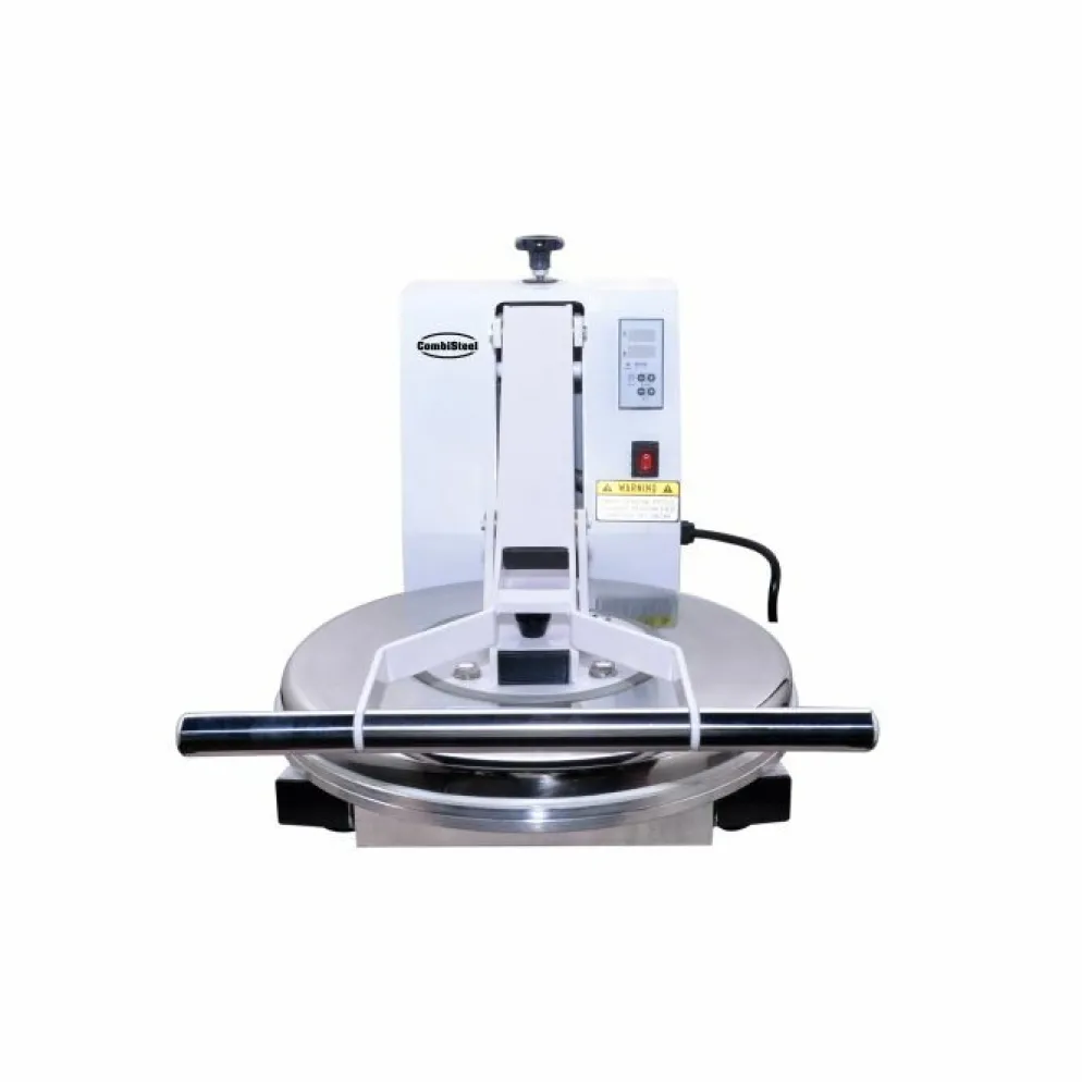 Teigpresse – Ø458 mm, beheizte Oberplatte, 1–15 mm einstellbar