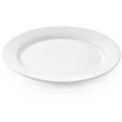Teller Set, flach, Ø 27 cm, Set á 6 Stück, Porzellan
