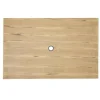 Terassentisch HOLLI-ST Bistro, Holzoptik hell, 120cm