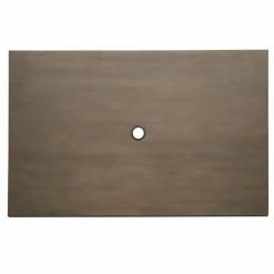 Terassentisch HOLLI-ST Bistro, Holzoptik dunkel, 120cm