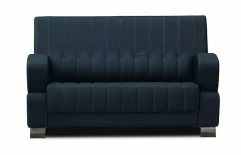 TEROSA Sofa 2 Sitzer Schwarz