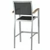 Terrassen Barhocker Doro-A, silber