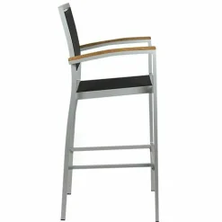 Terrassen Barhocker Doro-A, silber