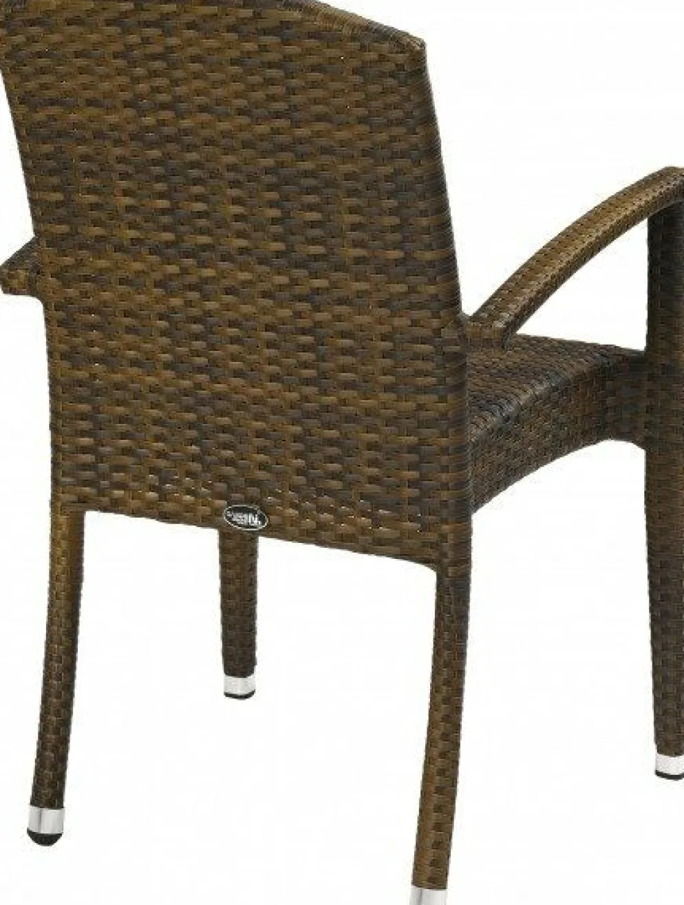 Terrassen Lounge-Sessel Favori burned, Armlehnen, stapelbar