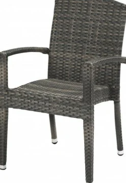 Terrassen Lounge-Sessel Favori roca mit Armlehnen, stapelbar