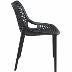 Terrassenstuhl Air schwarz