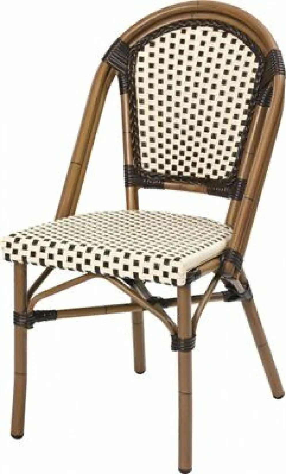 Terrassenstuhl Classic 200 braun/beige, stapelbar