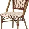 Terrassenstuhl Classic 200 rot/beige, stapelbar