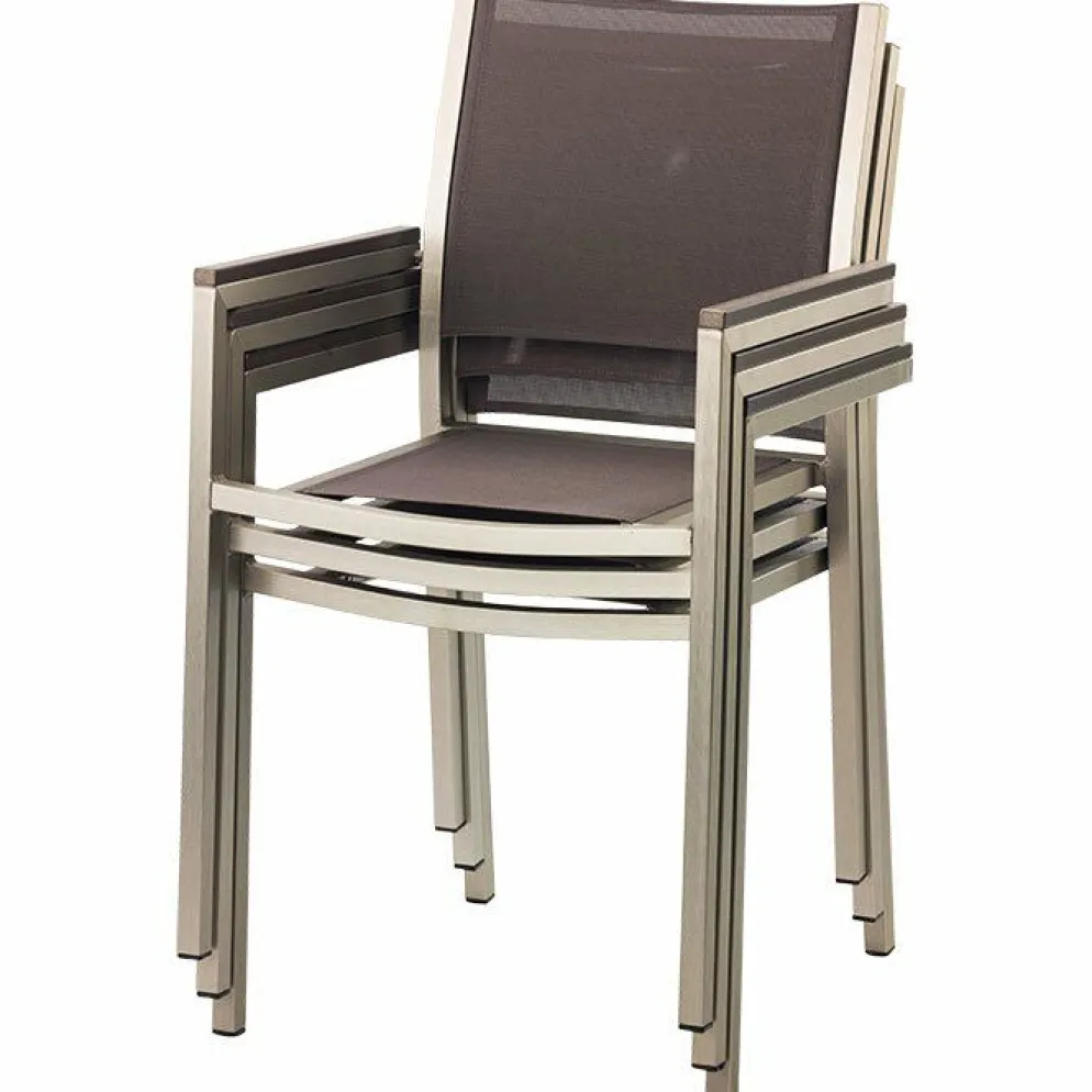 Terrassenstuhl DANTE 170ST-A, taupe