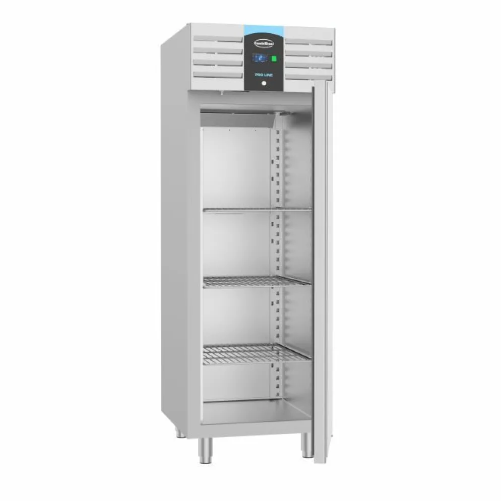 Tiefkühlschrank Edelstahl Energy Line 700mm, 2/1 GN