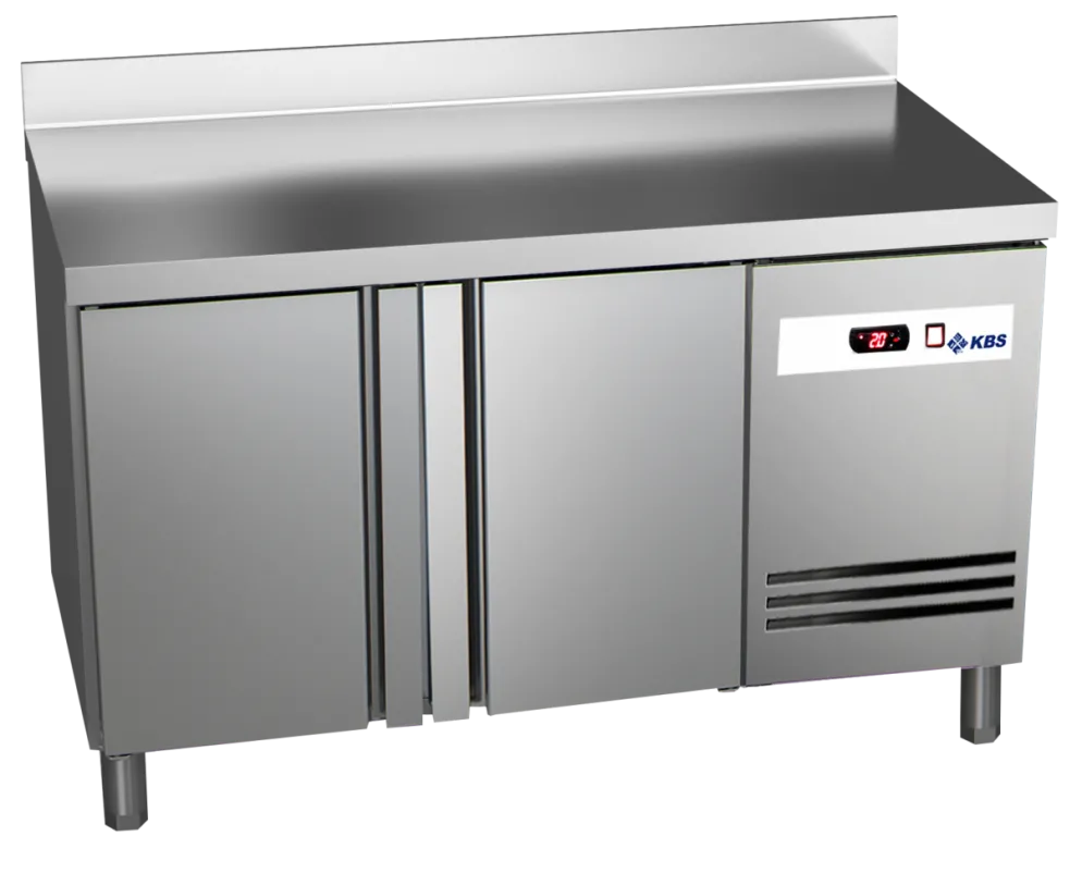 Tiefkühltisch Ready TKT2610 mit Aufkantung, 2 Türen, 1492x600x800mm