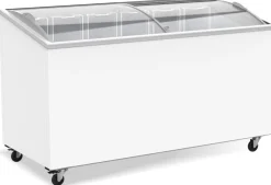 Tiefkühltruhe mit Glasschiebedeckeln | 461 Liter | 6 Körbe