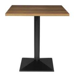 Tisch Atlas DK70 mit Tischgestell und Tischplatte 70x70cm