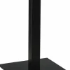 Tischgestell, Gusseisen, Boden flach für Platten bis 90x90cm