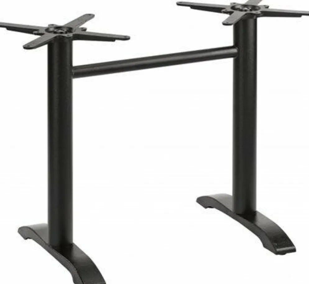 Tischgestell, Gusseisen für Platten bis 140x80cm