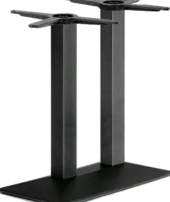 Tischgestell KA-Double schwarz Gusseisen 75x45x72cm