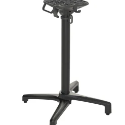 Tischgestell klappbar schwarz Tischplatten bis 80x80cm, Alu