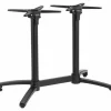 Tischgestell Nessi für Platten bis 120x80 cm Schwarz