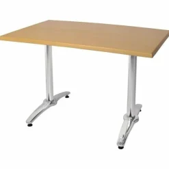 Tischgestell PRIMERO Aluminium für Tischplatten 110 x 70cm, 2 Stück