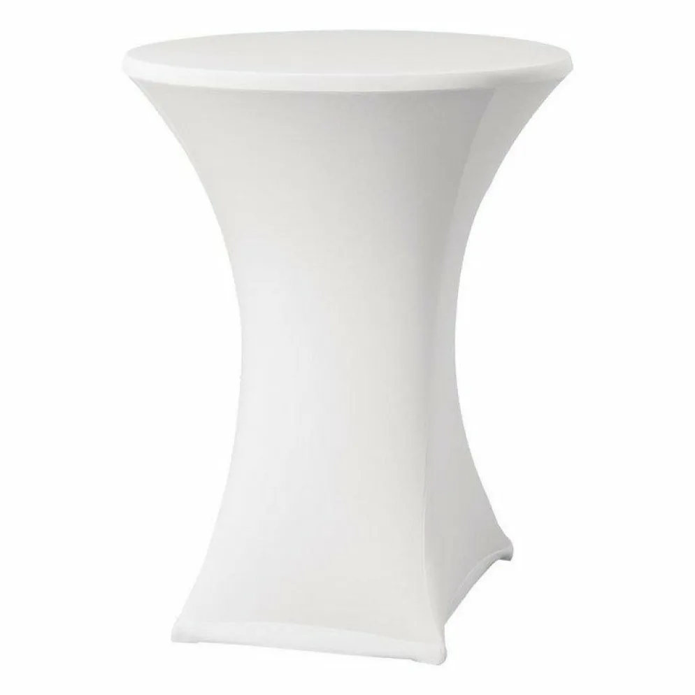 Tischhusse für Stehtische Samba D2 weiß, 85cm