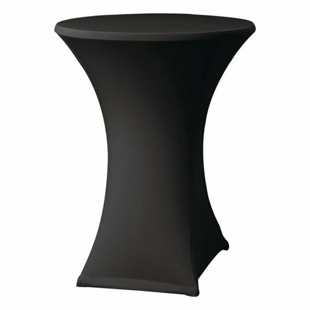 Tischhusse für Stehtische Samba D2 schwarz, 85cm