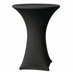 Tischhusse für Stehtische Samba schwarz , 85cm