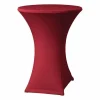 Tischhusse für Stehtische Samba D2 bordeaux, 85cm