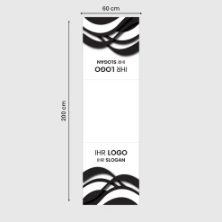 Tischläufer VTS-500 mit Logo, 200x60cm