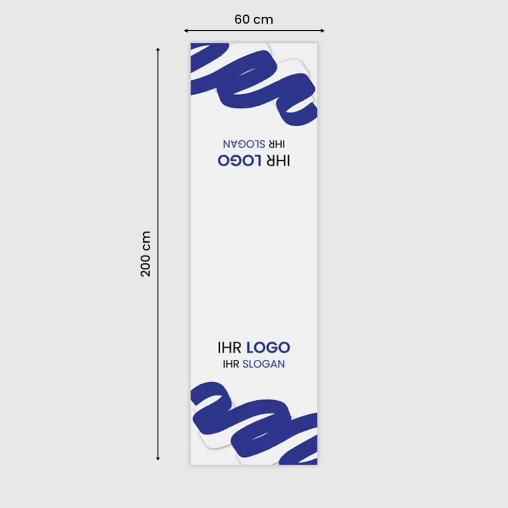 Tischläufer VTS-100 mit Logo, 200x60cm