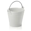 Tischrestebehälter, 450 ml, Ø 10,5 cm, Porzellan, Edelstahl