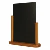 Tischtafeln Teak Effekt, Schreibfläche: A4 (30 x 21cm)