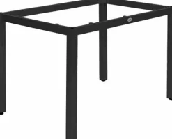 Tischuntergestell LINA für 80x80 cm Platten, schwarz