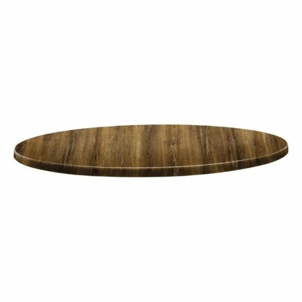 Topalit Tischplatte Classic Line rund Atacama Kirschenholz Ø 80 cm