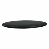 Topalit Tischplatte Classic Line rund Anthrazit Ø 70cm