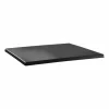 Topalit Tischplatte Classic Line eckig Anthrazit 120x80 cm