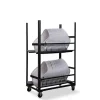 Transportwagen für bis zu 40 Keeve Sitzschalen mit Armlehne, 73,5x120x195cm